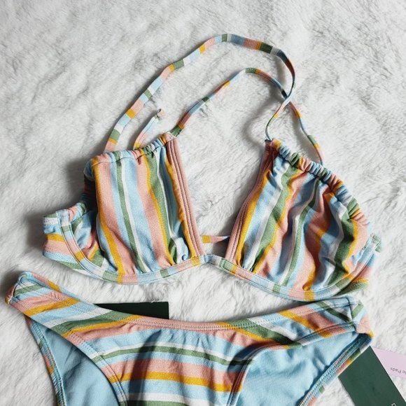 Juniors' Bikini Set (top & bottom), BT6-AB - Picture 2 of 8